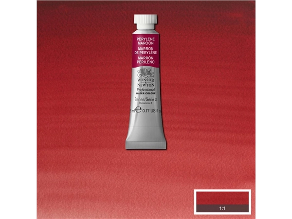 Een Aquarelverf Winsor & Newton Artists 5 ml 507 perylene maroon koop je bij Terpen Tijn