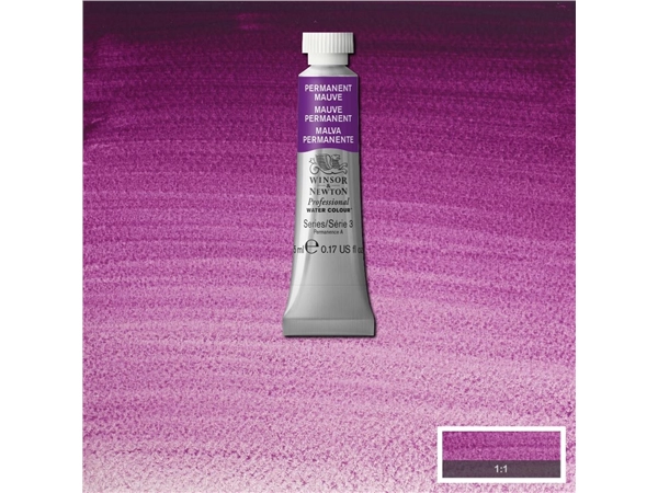 Een Aquarelverf Winsor & Newton Artists 5 ml 491 permanent mauve koop je bij Terpen Tijn