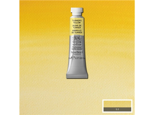 Een Aquarelverf Winsor & Newton Artists 5 ml 649 turners yellow koop je bij Terpen Tijn