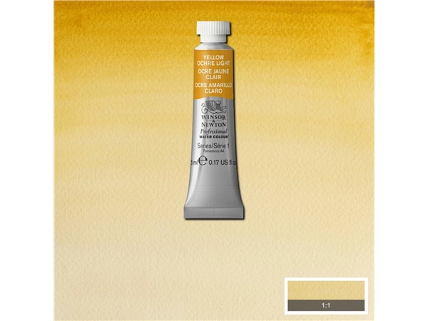 Een Aquarelverf Winsor & Newton Artists 5 ml 745 yellow ochre light koop je bij Terpen Tijn