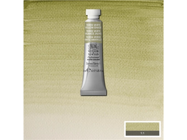 Een Aquarelverf Winsor & Newton Artists 5 ml 638 terre verte yellow shade koop je bij Terpen Tijn