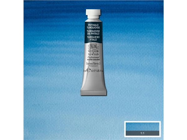 Een Aquarelverf Winsor & Newton Artists 5 ml 526 phthalo turquoise koop je bij Terpen Tijn