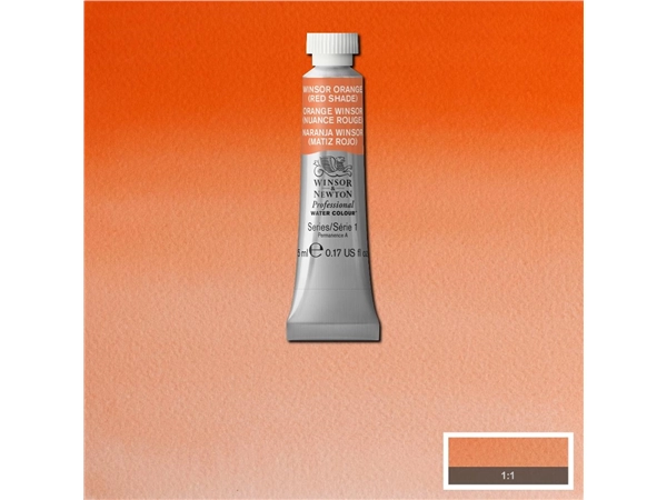 Een Aquarelverf Winsor & Newton Artists 5 ml 723 winsor orange red shade koop je bij Terpen Tijn