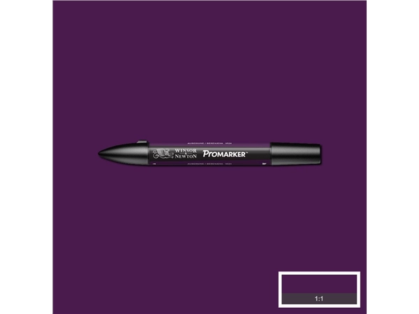 Een W&&amp;N PROMARKER AUBERGINE (V524) koop je bij Terpen Tijn