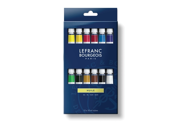 Een LeFranc olieverfset 12x10 ml. koop je bij Terpen Tijn