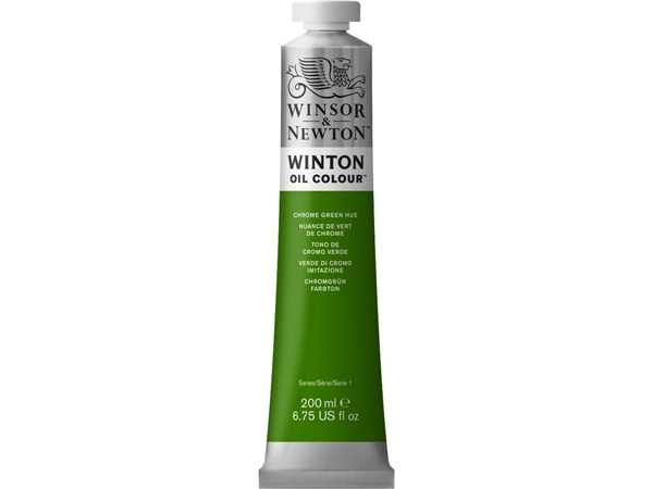 Een Olieverf Winton 200 ml 145 chrome green koop je bij Terpen Tijn