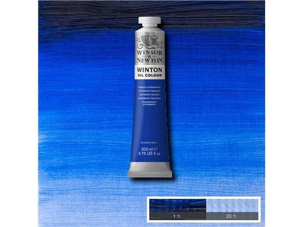 Een Olieverf Winton 200 ml 263 french ultramarine koop je bij Terpen Tijn