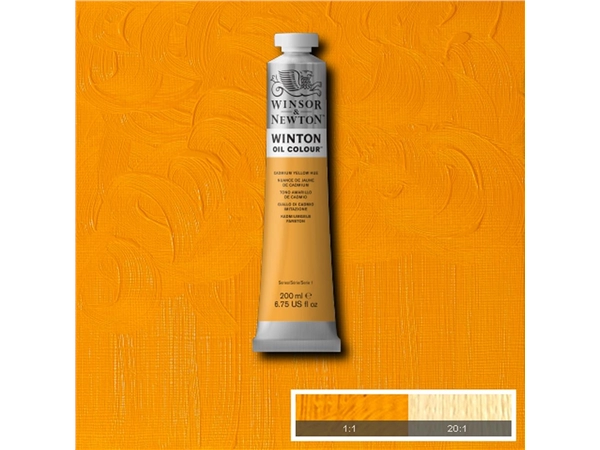 Een Olieverf Winton 200 ml 109 cadmium yellow hue koop je bij Terpen Tijn