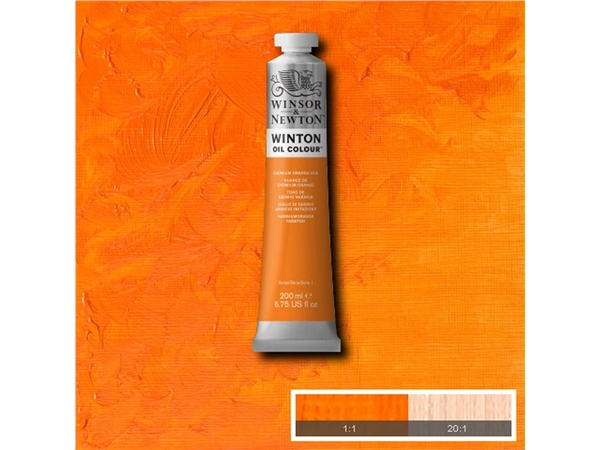 Een Olieverf Winton 200 ml 090 cadmium orange hue koop je bij Terpen Tijn