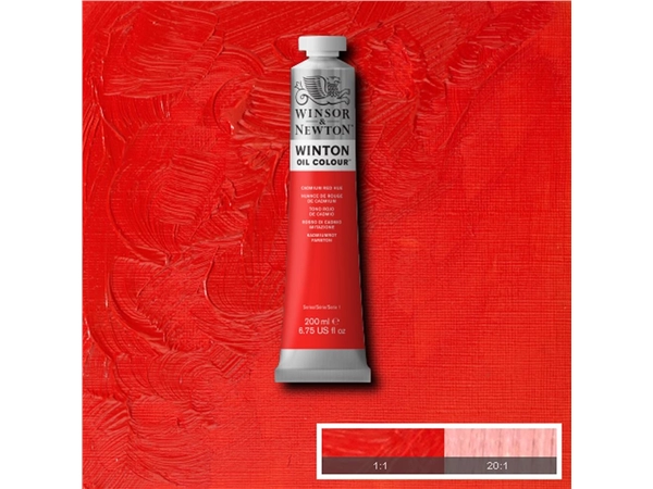 Een Olieverf Winton 200 ml 095 cadmium red hue koop je bij Terpen Tijn