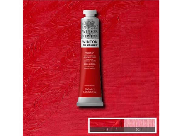 Een Olieverf Winton 200 ml 098 cadmium red deep hue koop je bij Terpen Tijn