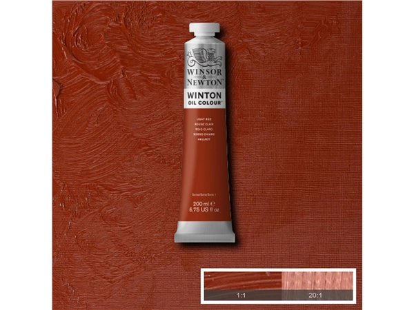 Een Olieverf Winton 200 ml 362 light red koop je bij Terpen Tijn