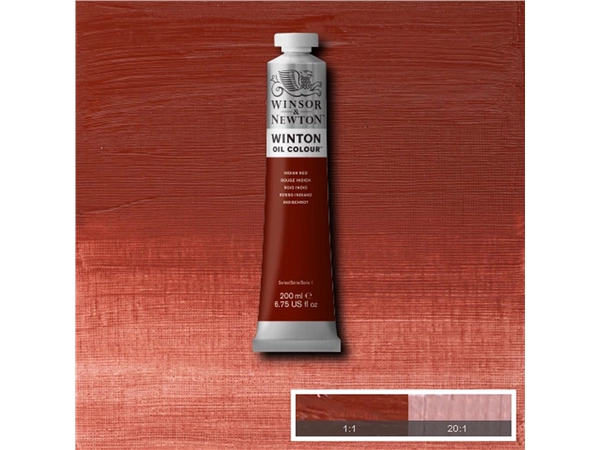 Een Olieverf Winton 200 ml 317 indian red koop je bij Terpen Tijn