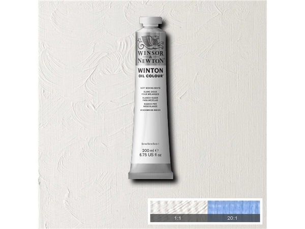 Een Olieverf Winton 200ml soft mixing white koop je bij Terpen Tijn