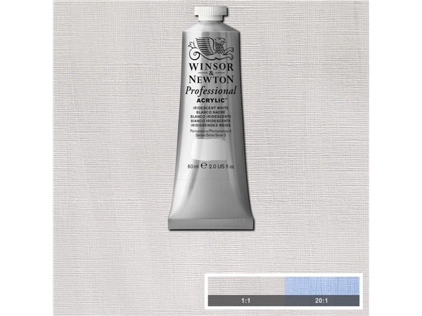 Een WINSOR & NEWTON ARTISTS ACRYLVERF 60ML 330 IRIDESCENT WHITE koop je bij Terpen Tijn