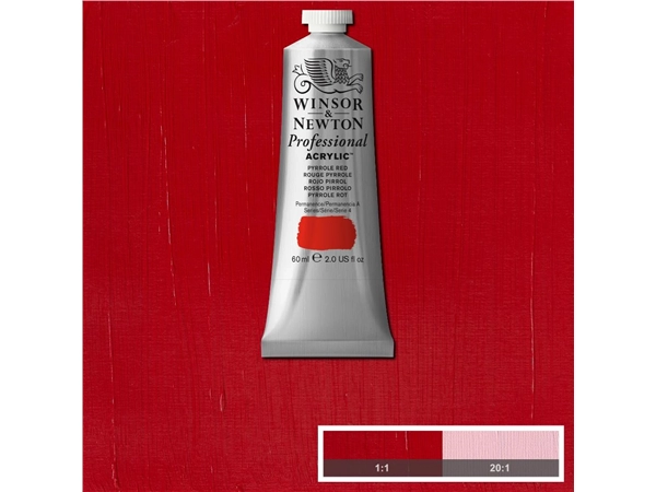 Een WINSOR & NEWTON ARTISTS ACRYLVERF 60ML 534 PYRROLE RED koop je bij Terpen Tijn