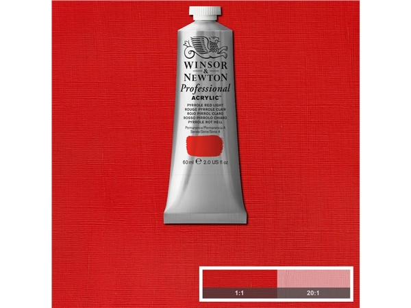 Een WINSOR & NEWTON ARTISTS ACRYLVERF 60ML 536 PYRROLE RED LIGHT koop je bij Terpen Tijn