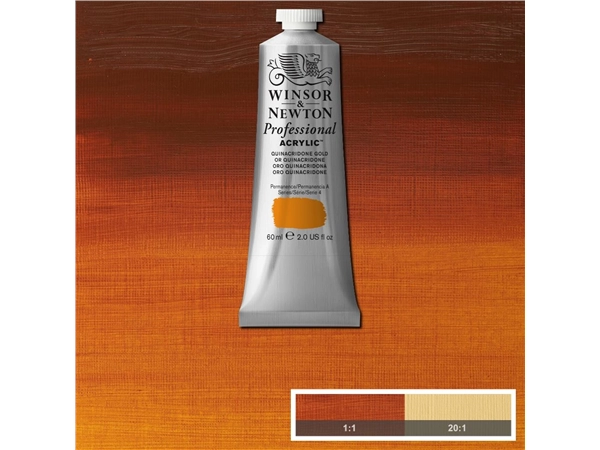 Een WINSOR & NEWTON ARTISTS ACRYLVERF 60ML 547 QUINACRIDONE GOLD koop je bij Terpen Tijn