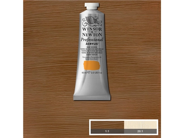 Een WINSOR & NEWTON ARTISTS ACRYLVERF 60ML 552 RAW SIENNA koop je bij Terpen Tijn