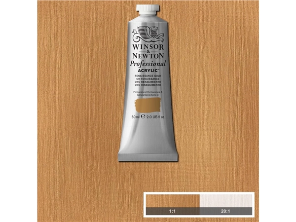 Een WINSOR & NEWTON ARTISTS ACRYLVERF 60ML 573 RENAISSANCE GOLD koop je bij Terpen Tijn