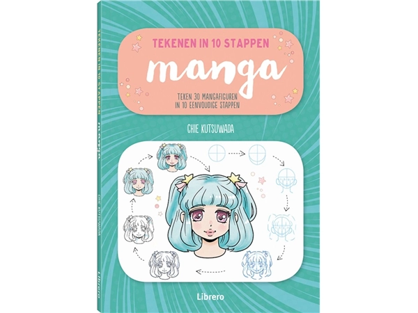 Een Manga - Tekenen in 10 stappen Paperback, 128 pagina's koop je bij Terpen Tijn