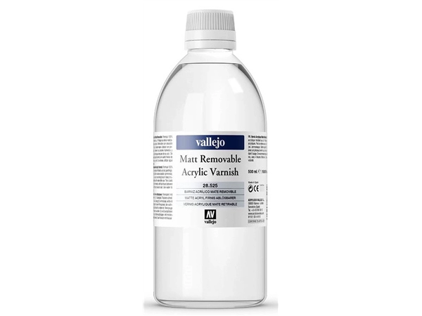 Een Acrylvernis verwijderbaar mat 500 ml koop je bij Terpen Tijn