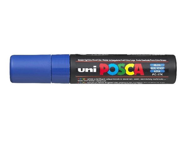 Een Posca verfmarker 17K 15 mm donkerblauw koop je bij Terpen Tijn