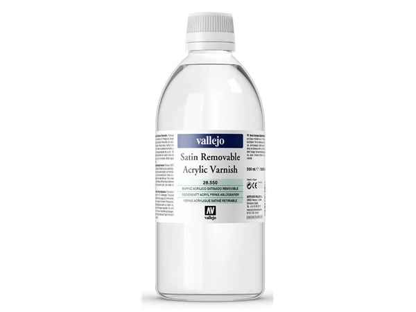 Een Acrylvernis verwijderbaar satijn 500 ml koop je bij Terpen Tijn