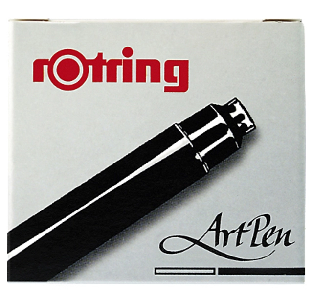 Een Inktpatroon zwart 6 stuks voor Rotring Artpen koop je bij Terpen Tijn