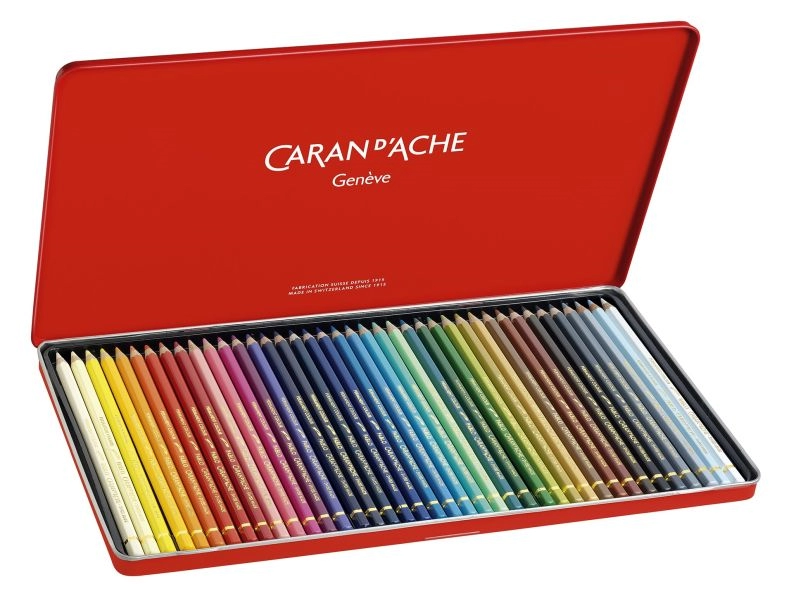 Een Caran d'Ache Pablo kleurpotloden 40 stuks set koop je bij Terpen Tijn