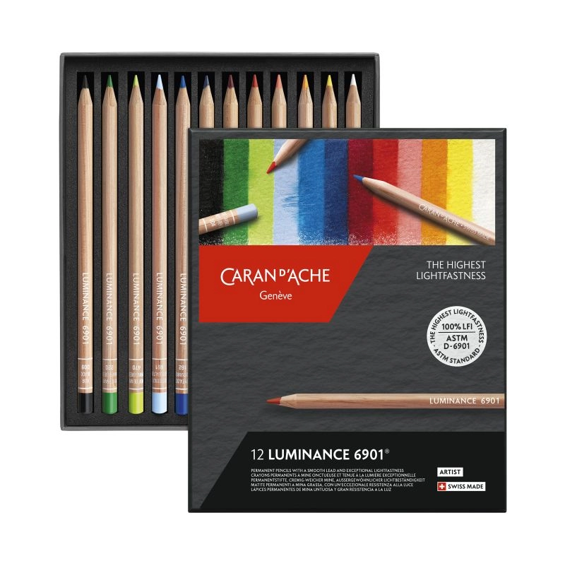 Een Luminance kleurpotloden set 12 stuks koop je bij Terpen Tijn