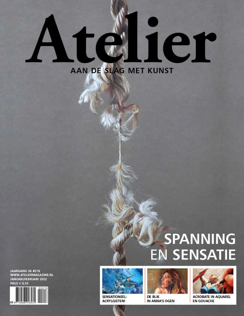 Een Atelier magazine 216 koop je bij Terpen Tijn