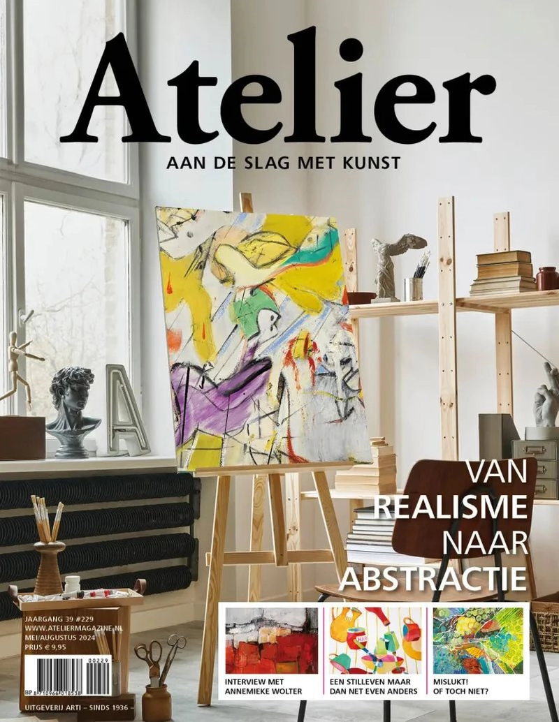 Een Atelier magazine 229 koop je bij Terpen Tijn