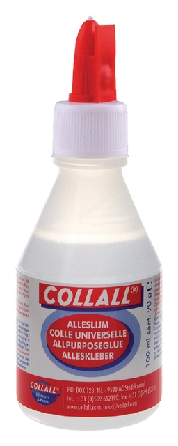 Een Alleslijm 100 ml transparant Collall koop je bij Terpen Tijn