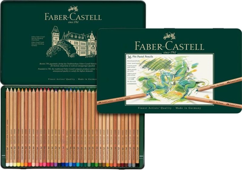 Een Faber-Castell Pitt pastelpotloden 36 stuks set koop je bij Terpen Tijn