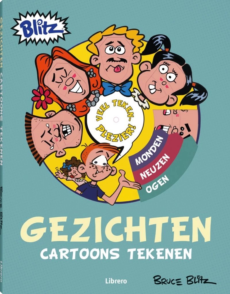 Een Cartoons tekenen - Gezichten Paperback, 128 pagina's koop je bij Terpen Tijn