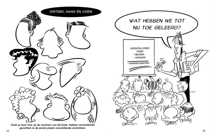 Een Cartoons tekenen - Gezichten Paperback, 128 pagina's koop je bij Terpen Tijn