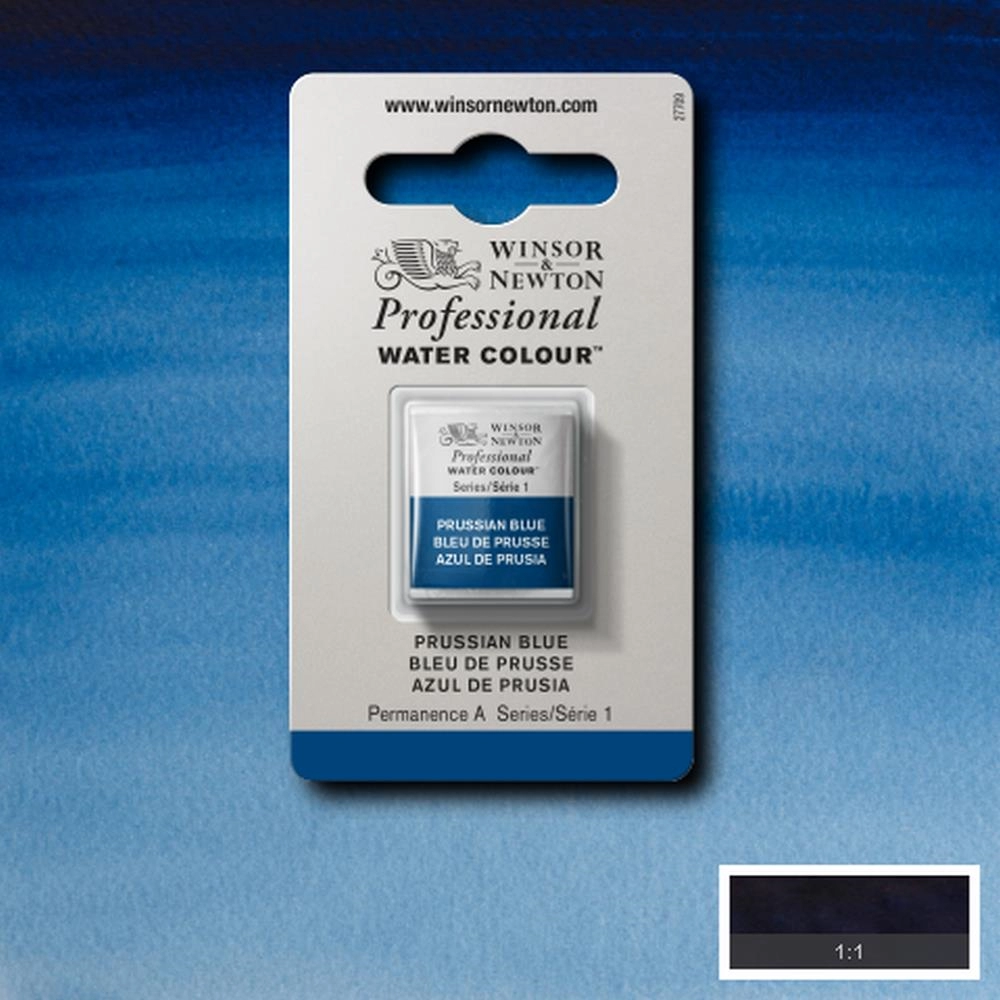 Een Aquarelverf Winsor & Newton Artists half 538 prussian blue koop je bij Terpen Tijn