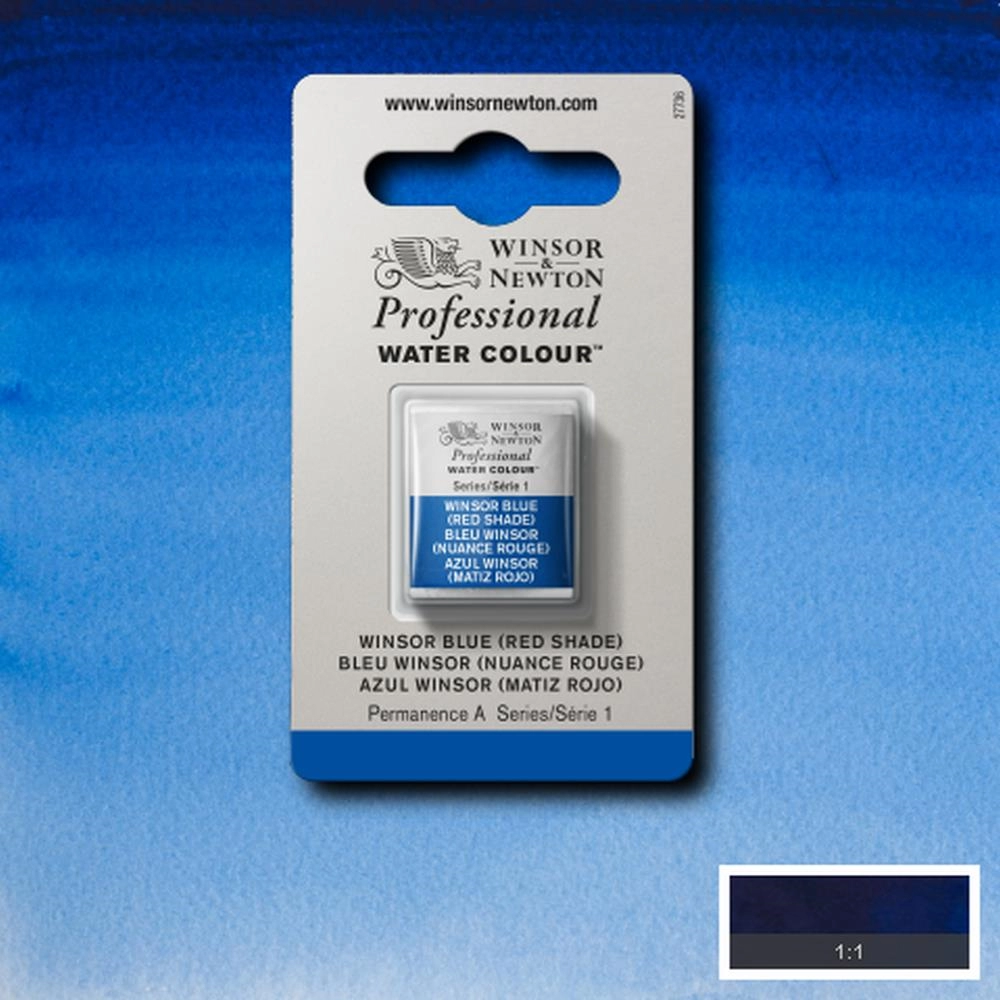 Een Aquarelverf Winsor & Newton Artists half 709 winsor blue red shade koop je bij Terpen Tijn