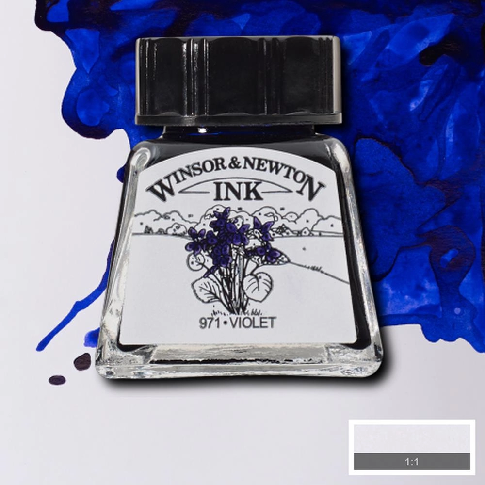 Een Tekeninkt Winsor & Newton 14 ml 688 violet koop je bij Terpen Tijn