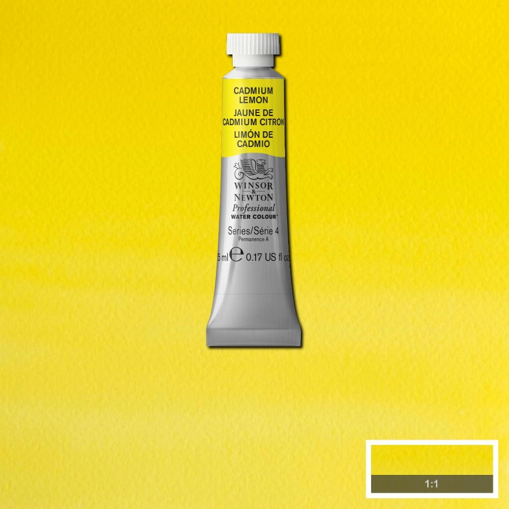 Een Aquarelverf Winsor & Newton Artists 5 ml 086 cadmium lemon koop je bij Terpen Tijn