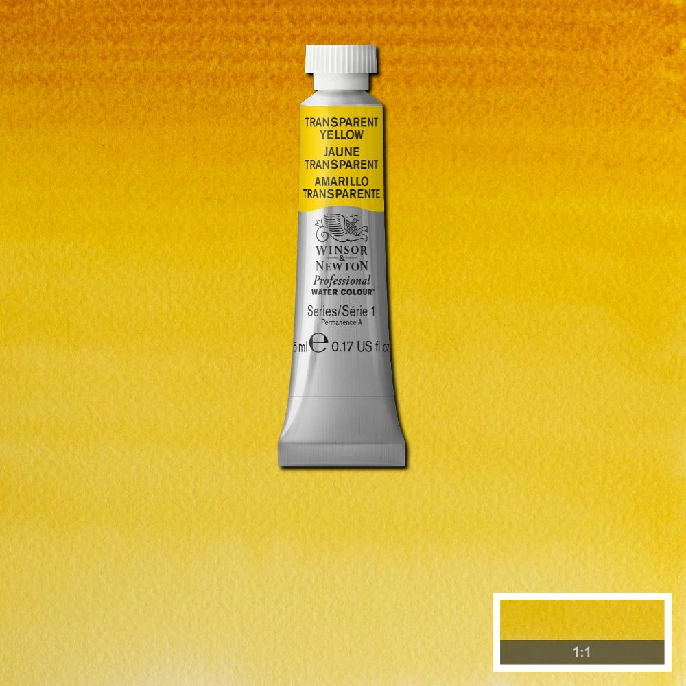 Een Aquarelverf Winsor & Newton Artists 5 ml 653 transparent yellow koop je bij Terpen Tijn