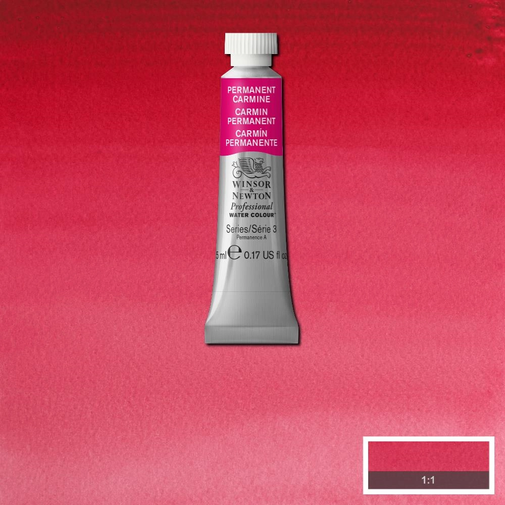 Een Aquarelverf Winsor & Newton Artists 5 ml 479 permanent carmine koop je bij Terpen Tijn