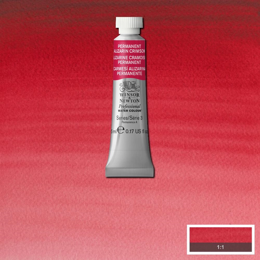 Een Aquarelverf Winsor & Newton Artists 5 ml 466 permanent alizarin crimson koop je bij Terpen Tijn