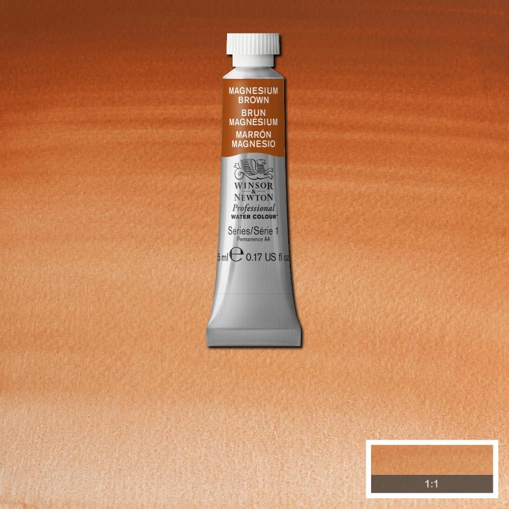 Een Aquarelverf Winsor & Newton Artists 5 ml 381 magnesium brown koop je bij Terpen Tijn