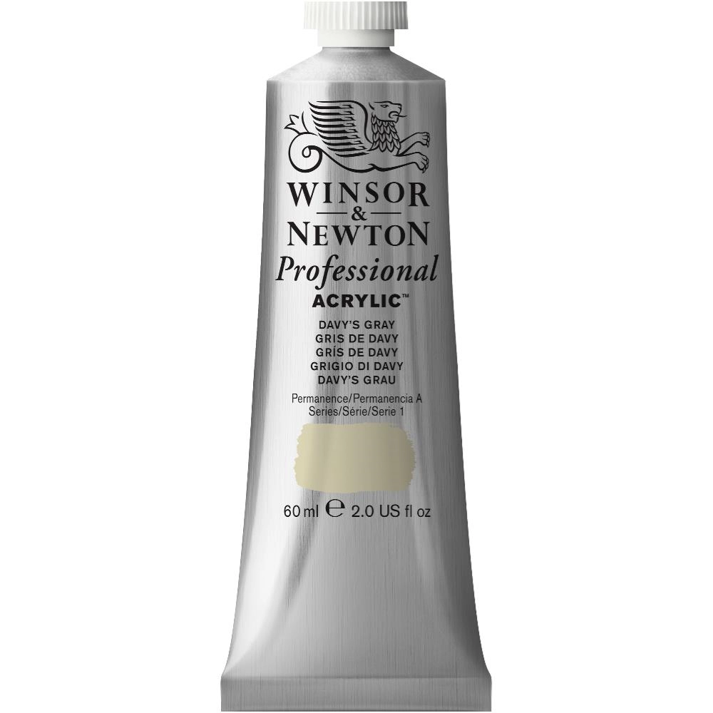 Een WINSOR & NEWTON ARTISTS ACRYLVERF 60ML 217 DAVY'S GRAY koop je bij Terpen Tijn