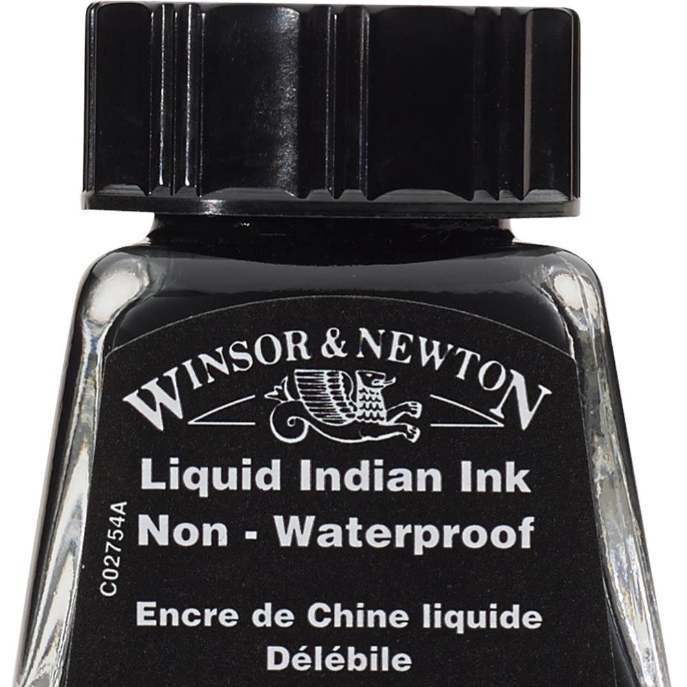 Een Tekeninkt Winsor & Newton 14 ml 754 liquid indian koop je bij Terpen Tijn