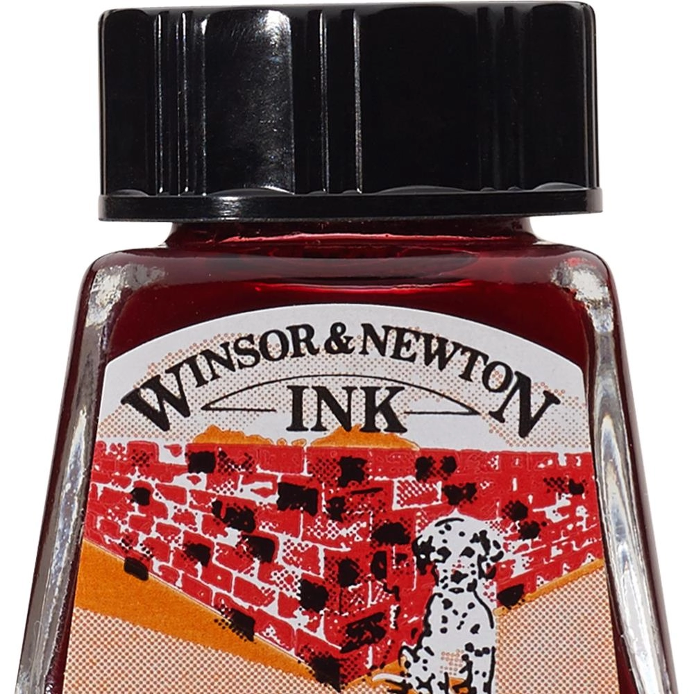 Een Tekeninkt Winsor & Newton 14 ml 040 brick red koop je bij Terpen Tijn