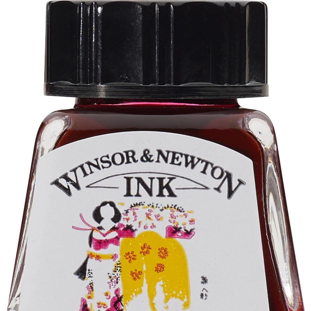 Een Tekeninkt Winsor & Newton 14 ml 127 carmine koop je bij Terpen Tijn