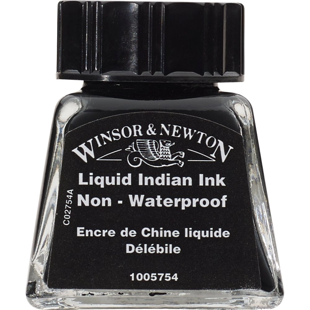 Een Tekeninkt Winsor & Newton 14 ml 754 liquid indian koop je bij Terpen Tijn